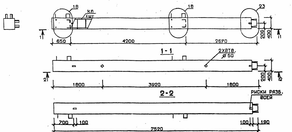 Колонна 5КВ 42.75-5 Серия 1.020.1-2с/89